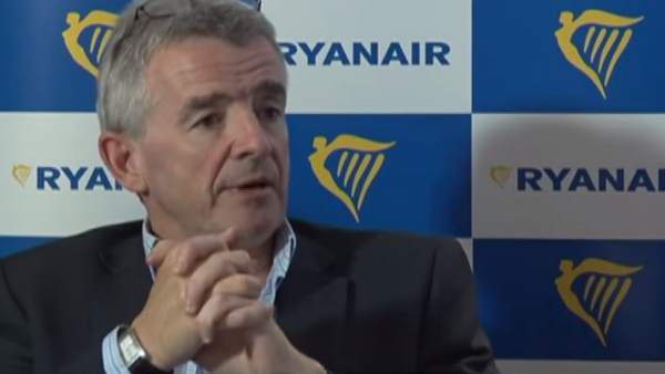El consejero delegado de Ryanair, Michael O'Leary El consejero delegado de Ryanair, Michael O'Leary