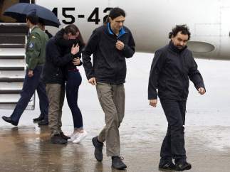 Periodistas españoles liberados