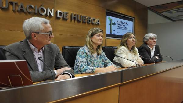 Presentación de los actos de la Plataforma del Voluntariado en la DPH Presentación de los actos de la Plataforma del Voluntariado en la DPH