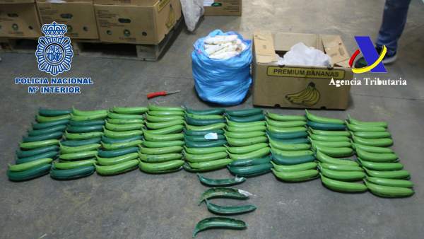 Bananas sintéticas con cocaína Bananas sintéticas con cocaína