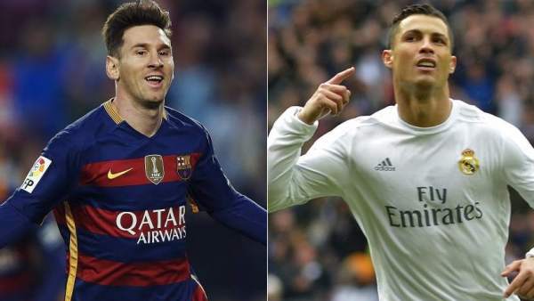Messi y Cristiano