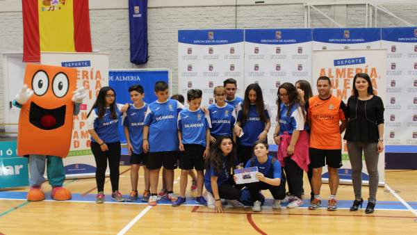 Clausura de Juegos Deportivos Provinciales de Voleibol de Almería Clausura de Juegos Deportivos Provinciales de Voleibol de Almería