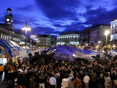 Asamblea del 15-M en Sol