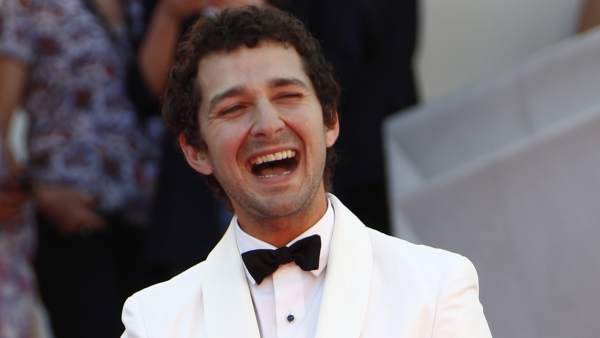 Shia LaBeouf en Cannes Shia LaBeouf en Cannes