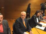 Juan Cotino en la comisión de las Corts