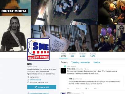 Secuestro de la cuenta de Twitter de los Mossos
