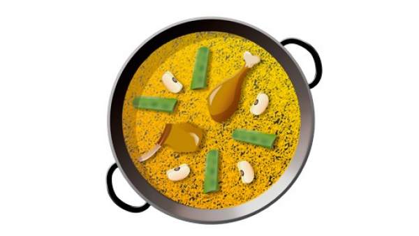 Emoji de la paella Emoji de la paella