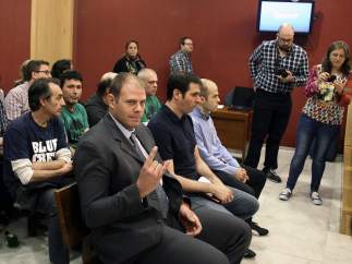 Los tres acusados de bloquear la Web del Congreso