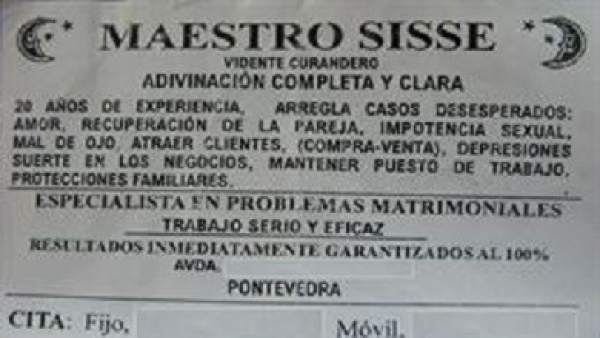 Anuncio de vidente senegalés en Pontevedra Anuncio de vidente senegalés en Pontevedra