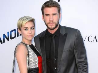 Liam Hemsworth y Miley Cyrus