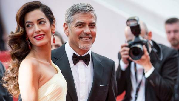 George Clooney y Amal Alamuddin George Clooney y Amal Alamuddin