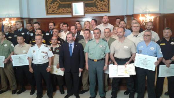 Condecorados por el Día de la Seguridad Privada Condecorados por el Día de la Seguridad Privada
