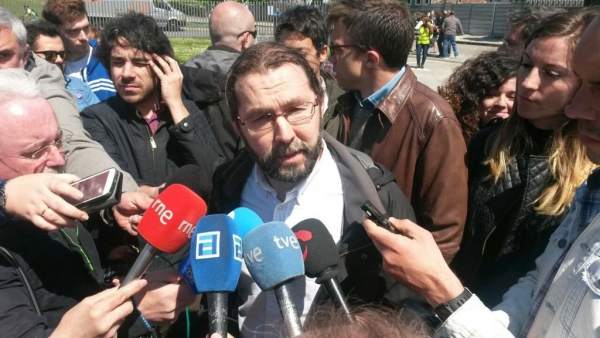 Emilio León, portavoz de Podemos en la JGPA Emilio León, portavoz de Podemos en la JGPA