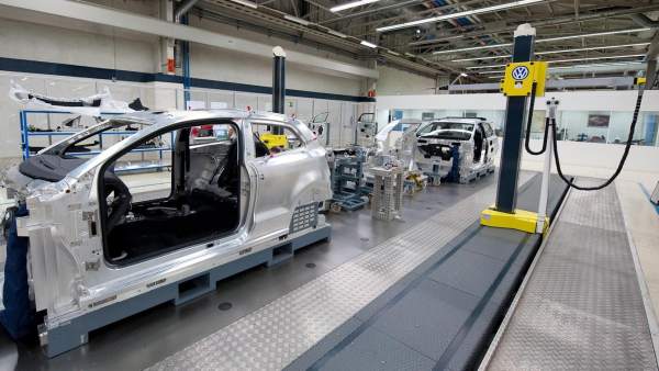 Fabricación del Polo en la fábrica de Volkswagen Navarra. Fabricación del Polo en la fábrica de Volkswagen Navarra.
