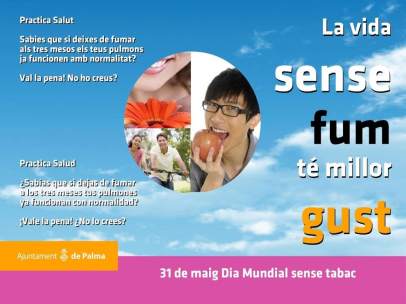 Cartel por el Día Mundial sin Tabaco