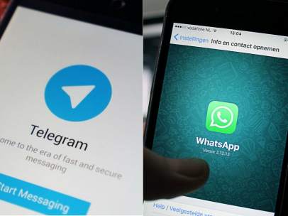 Telegram y WhatsApp