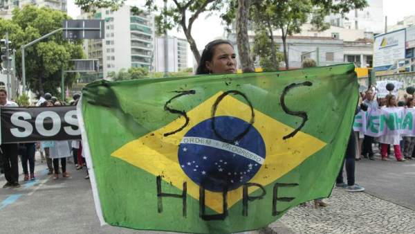 Protesta en Brasil Protesta en Brasil