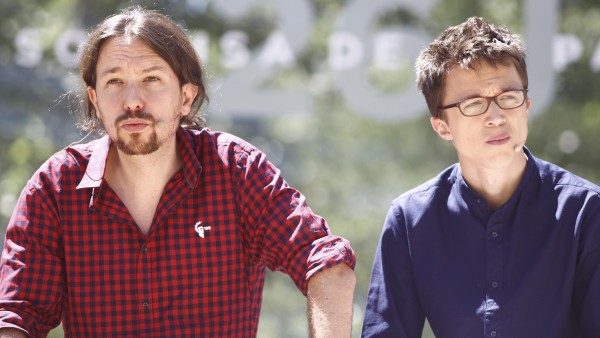 Pablo Iglesias e Íñigo Errejón en la presentación de la campaña de Podemos Pablo Iglesias e Íñigo Errejón en la presentación de la campaña de Podemos