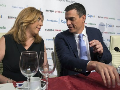 Pedro Sánchez y Susana Díaz