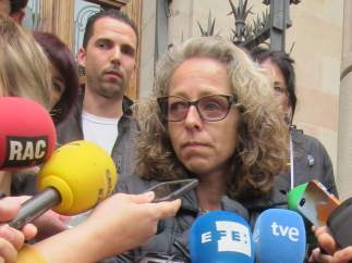Ester Quintana tras el juicio contra los dos mossos