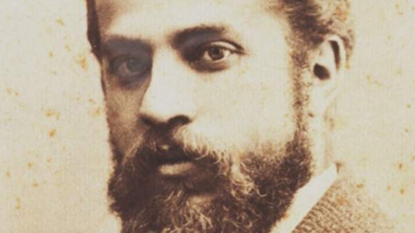 El arquitecto modernista catalán Antoni Gaudí retratado en su juventud. El arquitecto modernista catalán Antoni Gaudí retratado en su juventud.
