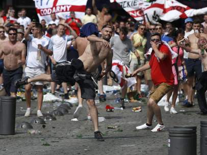 Batalla campal en Marsella