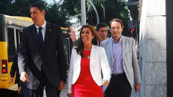 Xavier García Albiol y Alicia Sánchez-Camacho Xavier García Albiol y Alicia Sánchez-Camacho