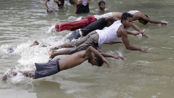 Calor asfixiante en India Calor asfixiante en India