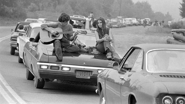 Baron Wolman - Sin título, peregrinando hacia Woodstock Baron Wolman - Sin título, peregrinando hacia Woodstock