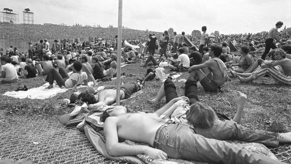 Baron Wolman - Sin título, descanso en Woodstock Baron Wolman - Sin título, descanso en Woodstock