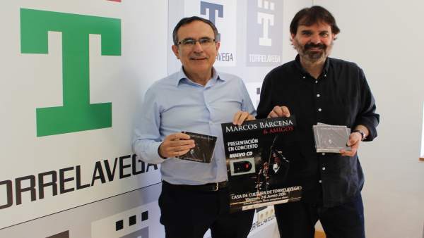 Presentación del disco junto al alcalde Presentación del disco junto al alcalde