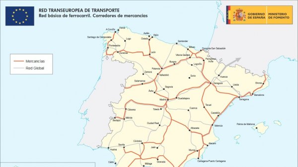 Corredores de mercancías de la Red Transeuropea Corredores de mercancías de la Red Transeuropea