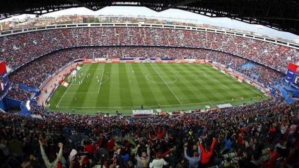 Estadio Vicente Calderón en el Atlético de Madrid - Celta Estadio Vicente Calderón en el Atlético de Madrid - Celta