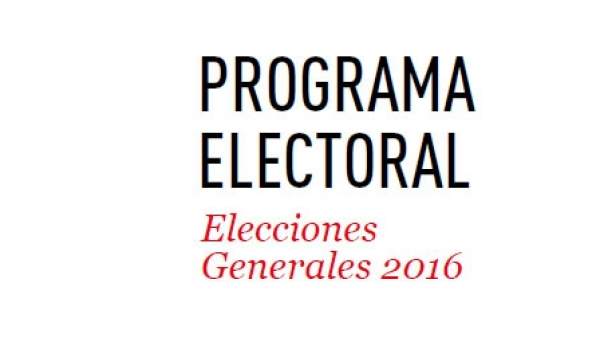 Programa electoral del PSOE Programa electoral del PSOE