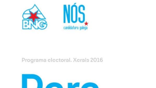 Programa electoral del BNG Programa electoral del BNG