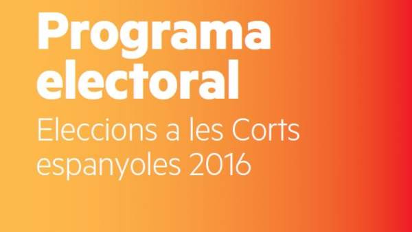 ERC programa electoral ERC programa electoral