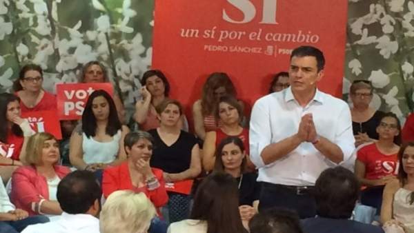 Pedro Sánchez en Cáceres Pedro Sánchez en Cáceres