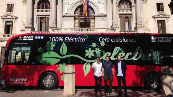 Bus eléctrico en Valencia Bus eléctrico en Valencia