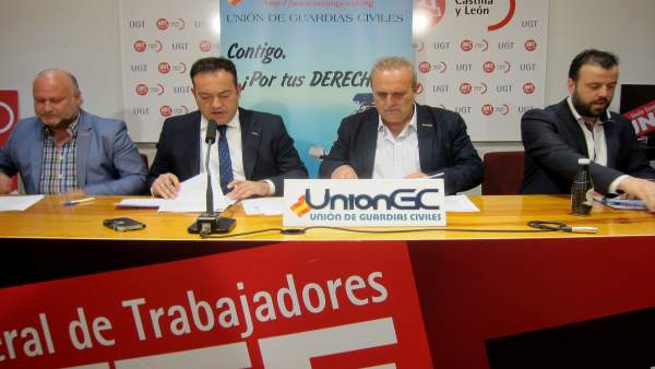 Representantes sindicales de la UniónGC. Representantes sindicales de la UniónGC.