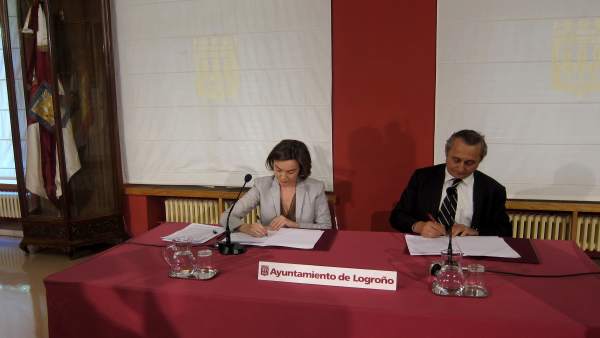 Gamara y Temboury firman el convenio Gamara y Temboury firman el convenio