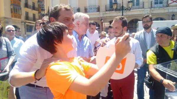 Rivera en Logroño Rivera en Logroño