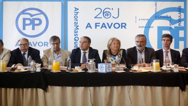 Elías Bendodo en un acto en Marbella (Málaga) Elías Bendodo en un acto en Marbella (Málaga)