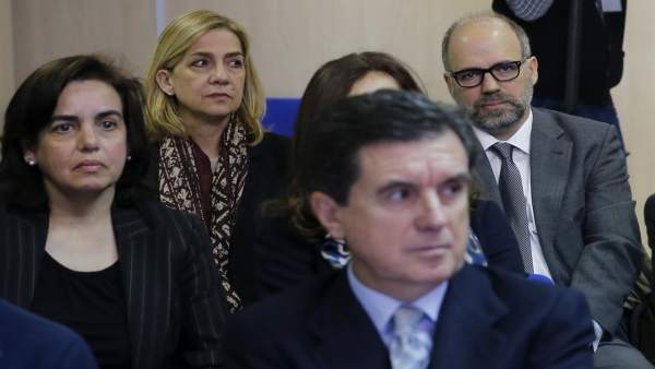 Infanta Cristina nel xuiciu del casu Nóos Infanta Cristina nel xuiciu del casu Nóos