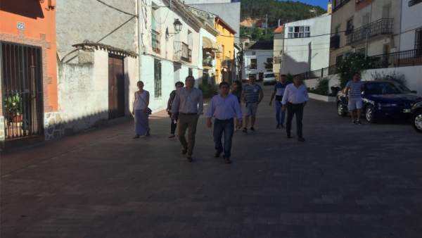 Reyes visita el municipio de Génave Reyes visita el municipio de Génave
