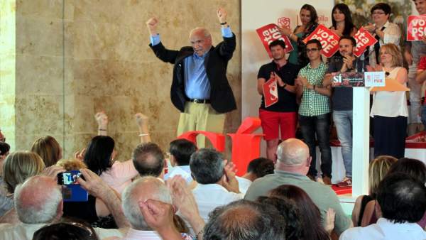 Alfonso Guerra en Salamanca Alfonso Guerra en Salamanca