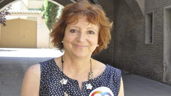 La candidata de Unidos Podemos Zaragoza Rosa Magallón (IU). La candidata de Unidos Podemos Zaragoza Rosa Magallón (IU).