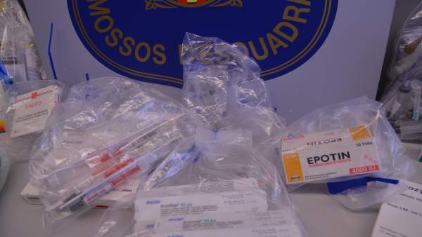 La operación contra el dopaje en Sabadell encontró 320 medicamentos ilegales La operación contra el dopaje en Sabadell encontró 320 medicamentos ilegales
