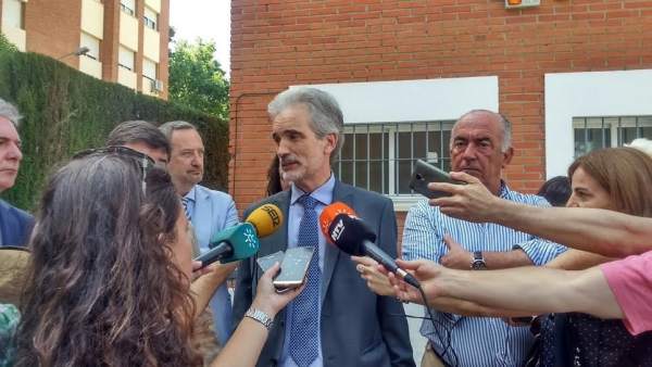 El consejero de Salud, Aquilino Alonso. El consejero de Salud, Aquilino Alonso.
