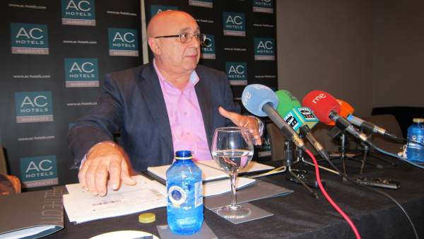 El portavoz de Globalaeronautic, Antonio López El portavoz de Globalaeronautic, Antonio López