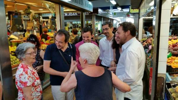 C's visita el mercado Pere Garau C's visita el mercado Pere Garau